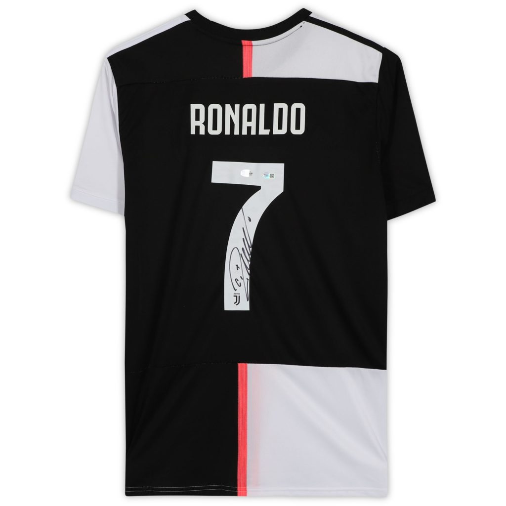 ronaldo signed jersey